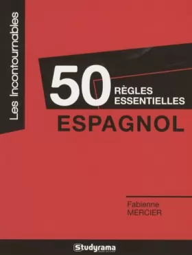 Couverture du produit · 50 règles essentielles - Espagnol