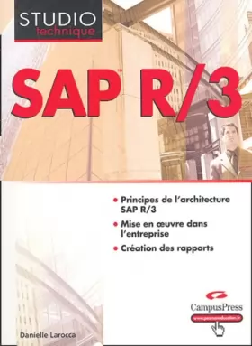 Couverture du produit · SAP R/3