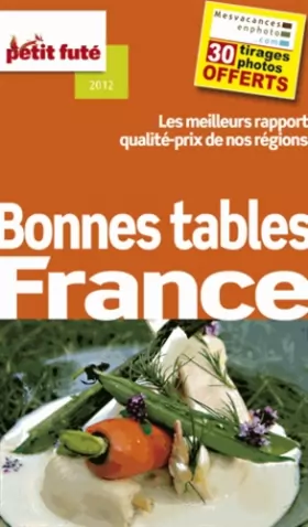 Couverture du produit · Petit Futé Bonnes tables France