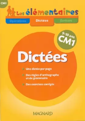 Couverture du produit · Dictées CM1