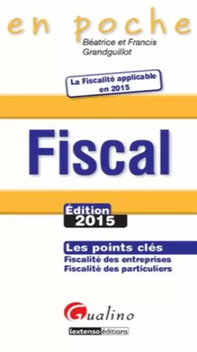 Couverture du produit · En poche Fiscal 2015