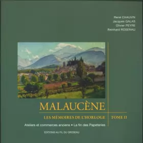 Couverture du produit · Malaucène, village du Ventoux: Les mémoires de l'horloge