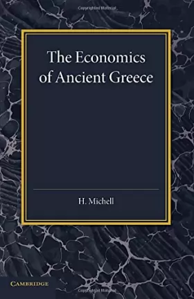 Couverture du produit · The Economics of Ancient Greece