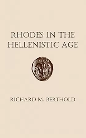 Couverture du produit · Rhodes in the Hellenistic Age