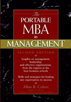 Couverture du produit · The Portable MBA in Management
