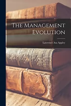 Couverture du produit · The Management Evolution