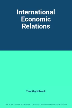 Couverture du produit · International Economic Relations