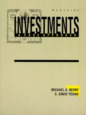 Couverture du produit · Managing Investments: A Case Approach