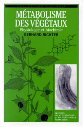 Couverture du produit · Métabolisme des végétaux : Physiologie et biochimie