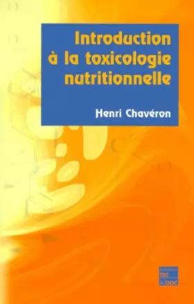 Couverture du produit · Introduction à la toxicologie nutritionnelle