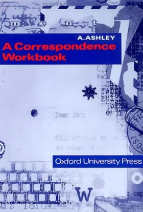 Couverture du produit · A correspondence workbook