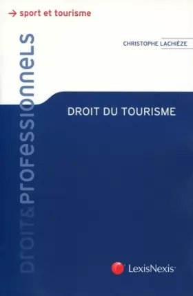 Couverture du produit · Droit du tourisme
