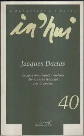 Couverture du produit · In'hui, numéro 40. Jacques Darras