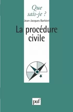 Couverture du produit · La procédure civile