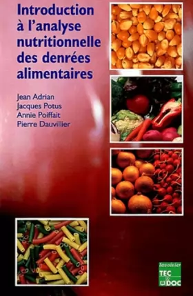 Couverture du produit · Introduction à l'analyse nutritionnelle des denrées alimentaires