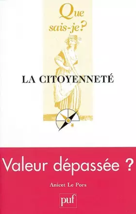 Couverture du produit · La Citoyenneté