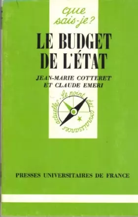 Couverture du produit · Textes de droit budgétaire français