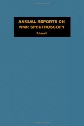 Couverture du produit · Annual Reports on NMR Spectroscopy