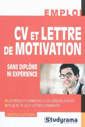 Couverture du produit · CV et lettre de motivation sans diplôme ni expérience