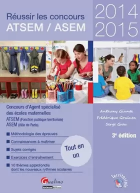 Couverture du produit · Réussir les concours ATSEM/ASEM 2014-2015
