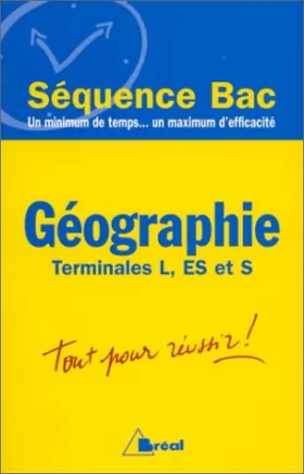Couverture du produit · Géographie. Terminales L, S, ES