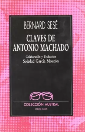 Couverture du produit · Claves De Antonio Machado