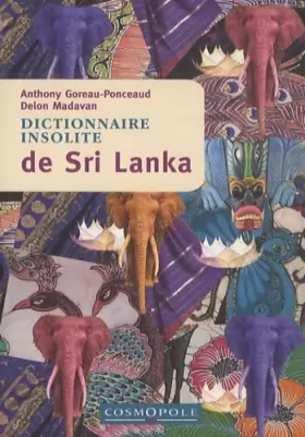 Couverture du produit · Dictionnaire Insolite du Sri Lanka