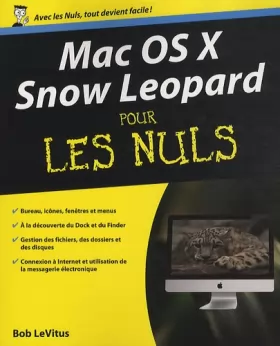 Couverture du produit · Mac OS X Snow Leopard Pour les nuls