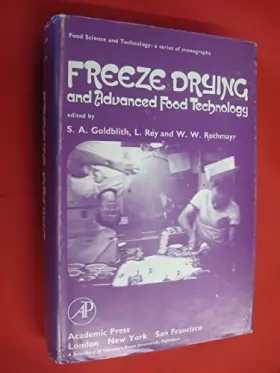 Couverture du produit · Freeze Drying and Advanced Food Technology