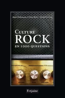 Couverture du produit · Culture Rock : Pop, soul, metal, reggae, 1000 questions pour tester vos connaissances