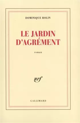 Couverture du produit · Le Jardin d'agrément