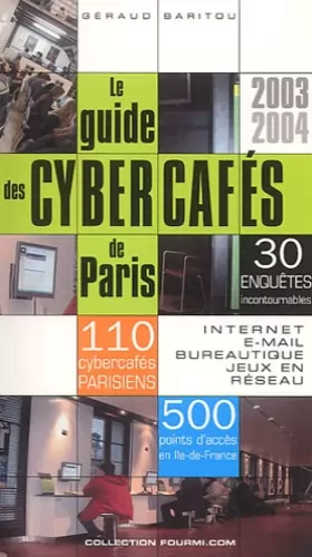 Couverture du produit · Le guide des cybercafés de Paris