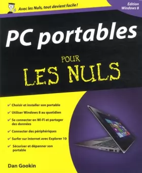 Couverture du produit · PC Portables, ed Windows 8 Pour les Nuls