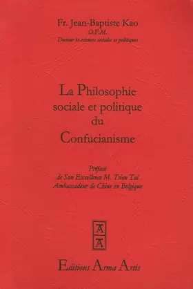 Couverture du produit · La philosophie sociale et politique du Confucianisme