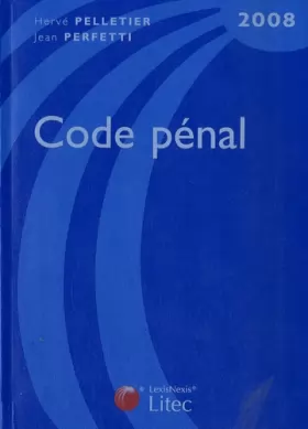 Couverture du produit · Code pénal (ancienne édition)