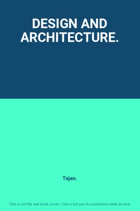 Couverture du produit · DESIGN AND ARCHITECTURE.