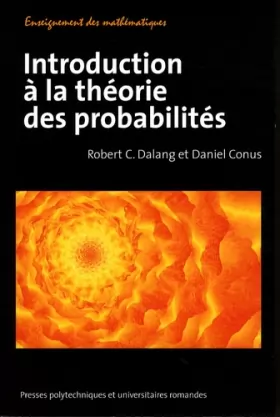 Couverture du produit · Introduction à la théorie des probabilités