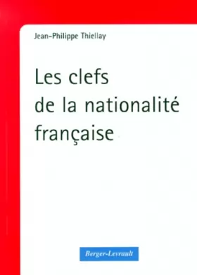 Couverture du produit · Clés de la nationalité française