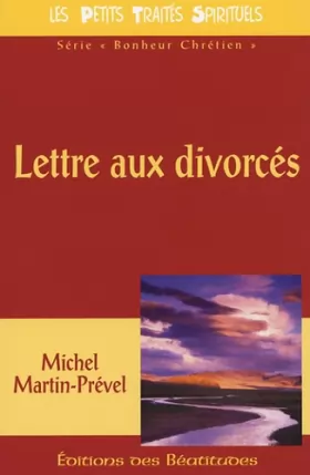 Couverture du produit · Lettre aux divorcés