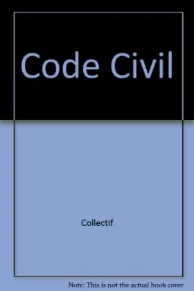 Couverture du produit · Code civil: 1996-1997 (ancienne édition)