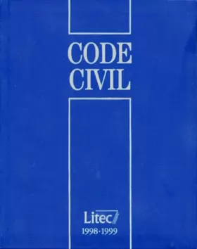 Couverture du produit · Code civil 1998 1999 18e ed. (ancienne édition)
