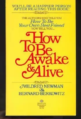 Couverture du produit · How to Be Awake and Alive