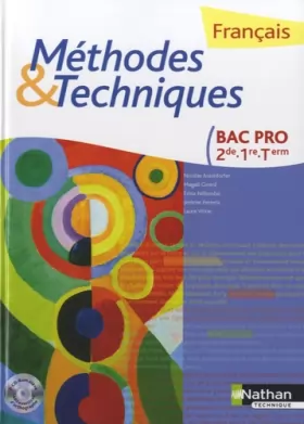 Couverture du produit · Français Méthodes et Techniques - 2e/1re/Tle Bac Pro