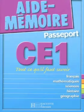 Couverture du produit · Aide-Mémoire Passeport : CE1-7-8 ans