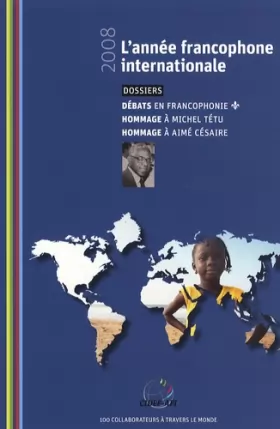 Couverture du produit · L'année francophone internationale 2008
