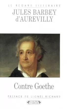 Couverture du produit · Contre Goethe
