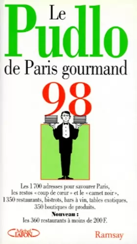 Couverture du produit · Le Pudlo de Paris gourmand 1998