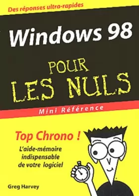 Couverture du produit · Windows 98