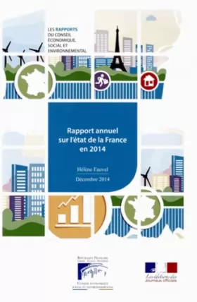 Couverture du produit · Rapport annuel sur l'état de la France en 2014 - cese n 27