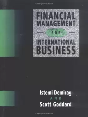 Couverture du produit · Financial Management for International Business
